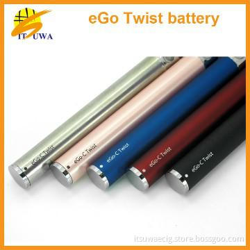 2013 High quality ego c twist battery e cigarettes,with best price .